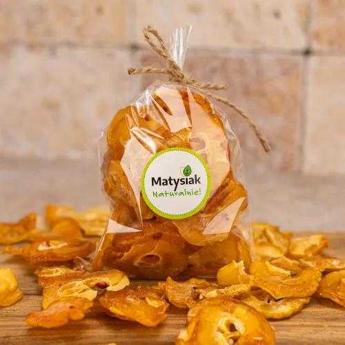 Chipsy Kandyzowane z Pigwowca