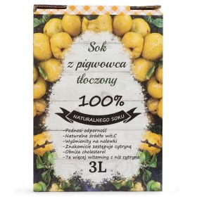 Mętny Sok tłoczony z Pigwowca Japońskiego 3L
