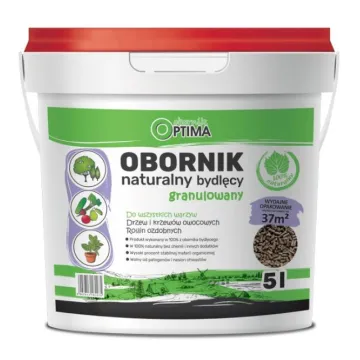 OBORNIK naturalny bydlęcy granulowany wiadro 5l OPTIMA