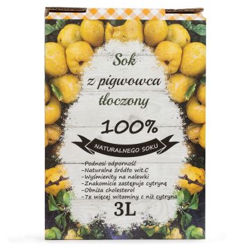 Sok tłoczony z Pigwowca Japońskiego 3L