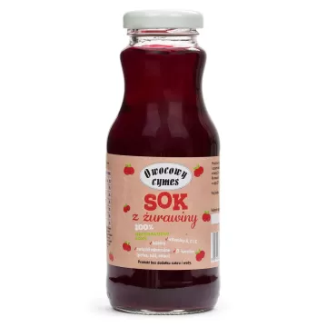 Sok tłoczony z Żurawiny 100%  250ml