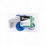 Zestaw - Kran PP 90° z przyłączem IBCS60x6 na wąż 32mm z taśmą PTFE