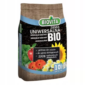 Ziemia Uniwersalna 6-7pH BIO 10L gotowe podłoże BIOVITA